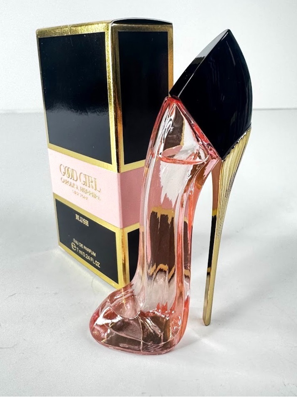 Carolina Herrera Good Girl Blush High Heel Perfume Bottle - Pink and Gold